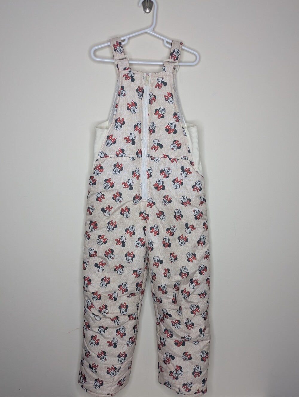 Disney Minnie Mouse Snowsuit Bibs 6x